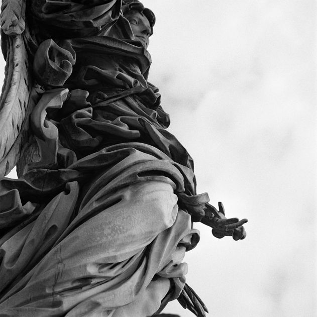 © Hélène Binet 'Levitation 05 - Ponte Sant'Angelo, Rome (Sculptures by Gian Lorenzo Bernini )' courtesy ammann//gallery