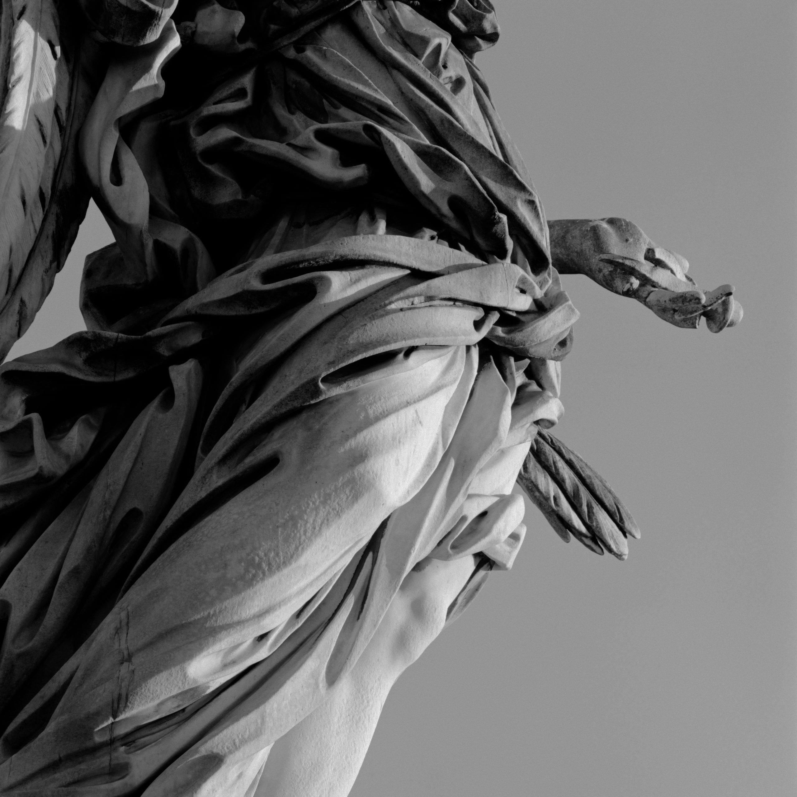 © Hélène Binet 'Levitation 08 - Ponte Sant'Angelo, Rome (Sculptures by Gian Lorenzo Bernini )' courtesy ammann//gallery