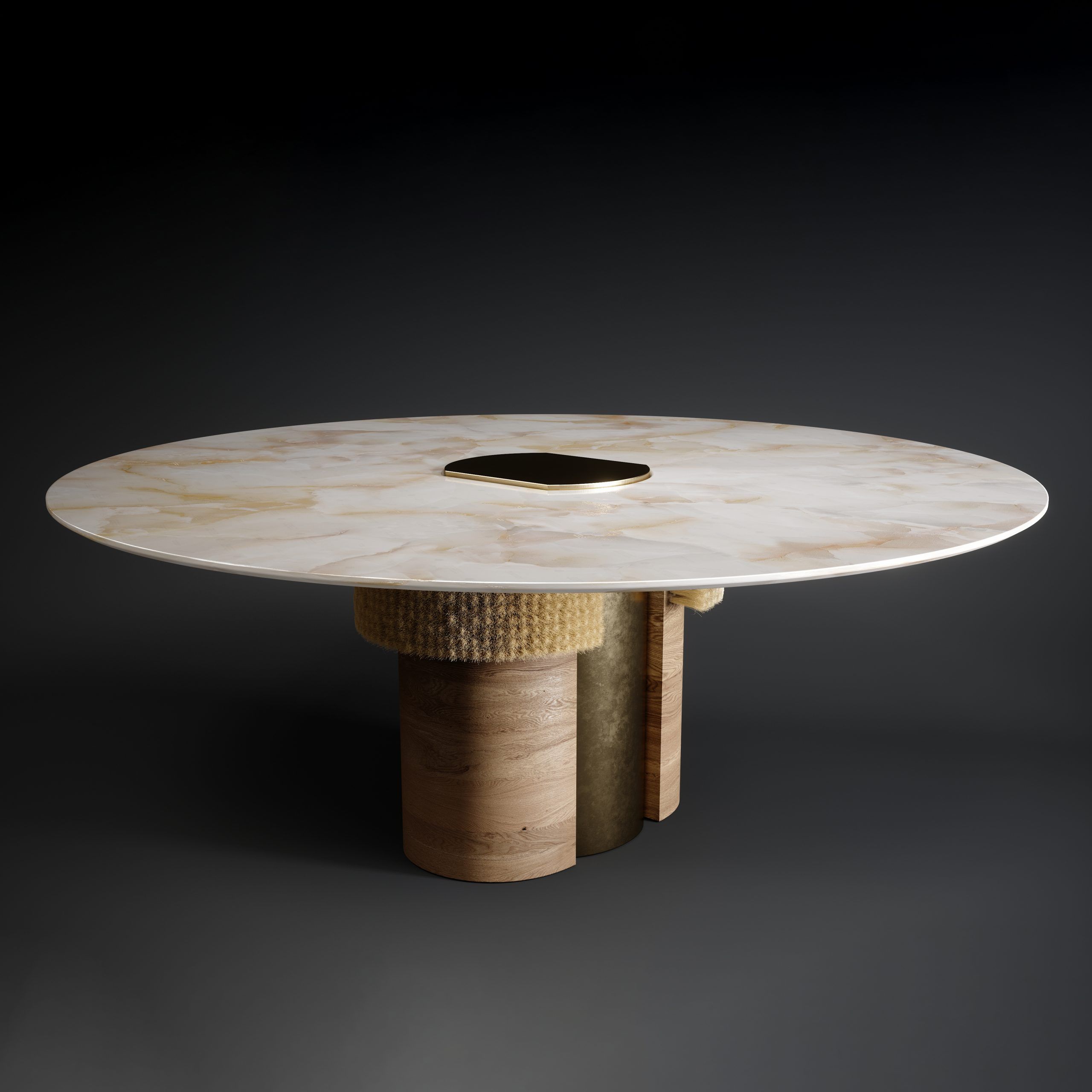 Ad Hoc Roots Table White courtesy ammann//gallery