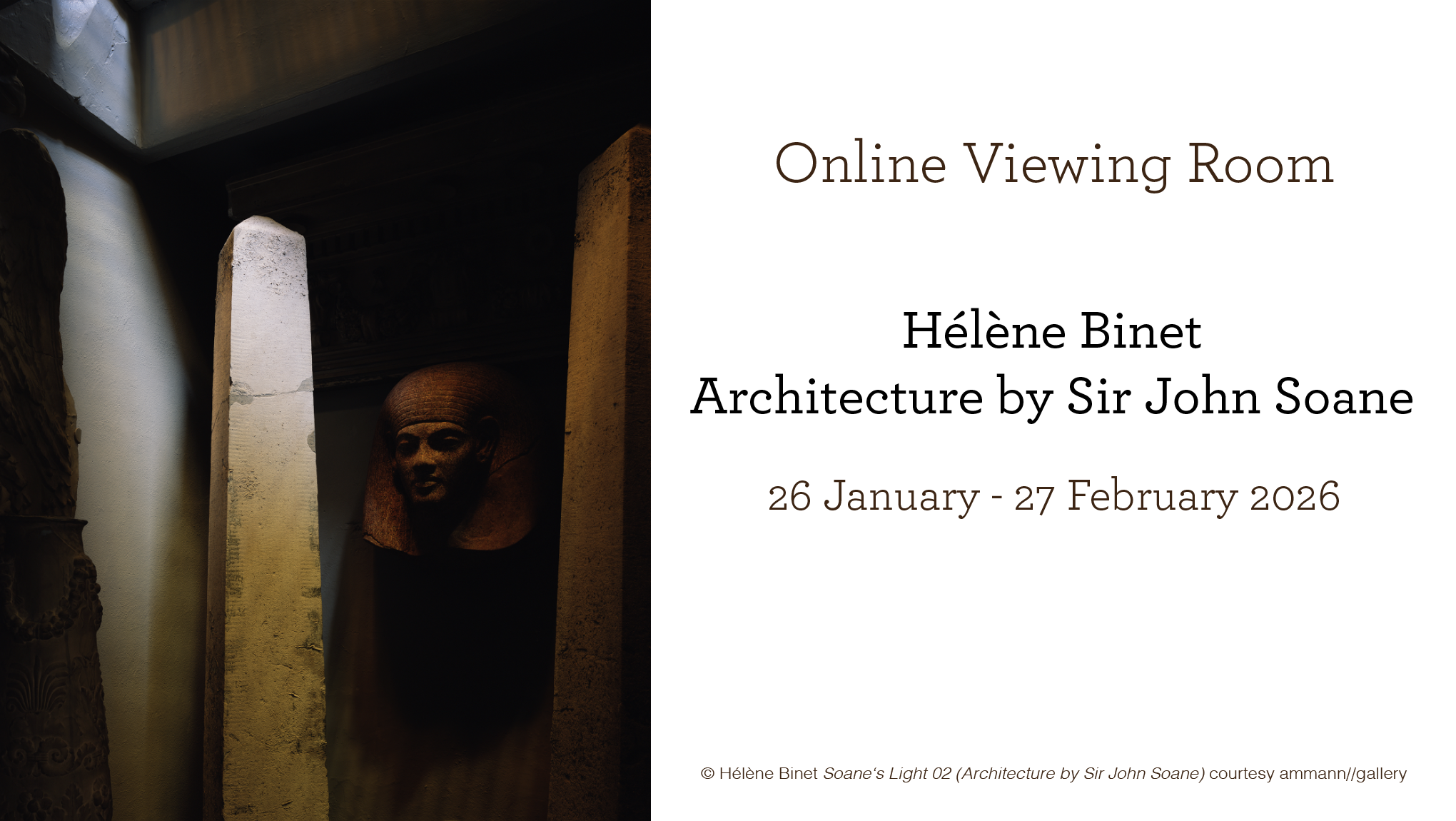 © © Hélène Binet 'Soane's Light 02' (Architecture by Sir John Soane) courtesy ammann//gallery