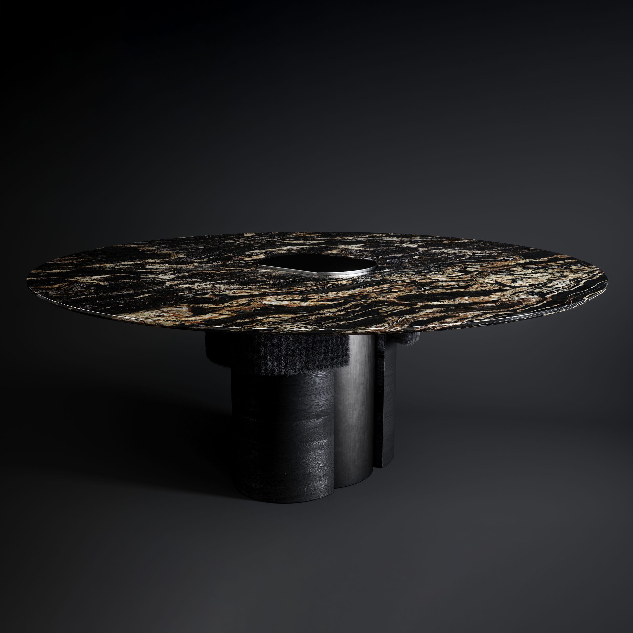 Ad Hoc Roots Table Black courtesy ammann//gallery