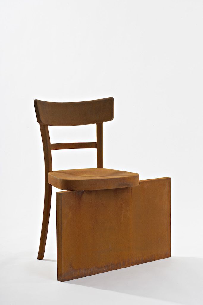 © Rolf Sachs No Rest for the Rust Chair  courtesy ammanngallery