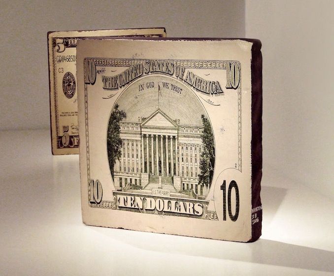 © Wang Jin Bank Note (10 US Dollar) courtesy ammanngallery