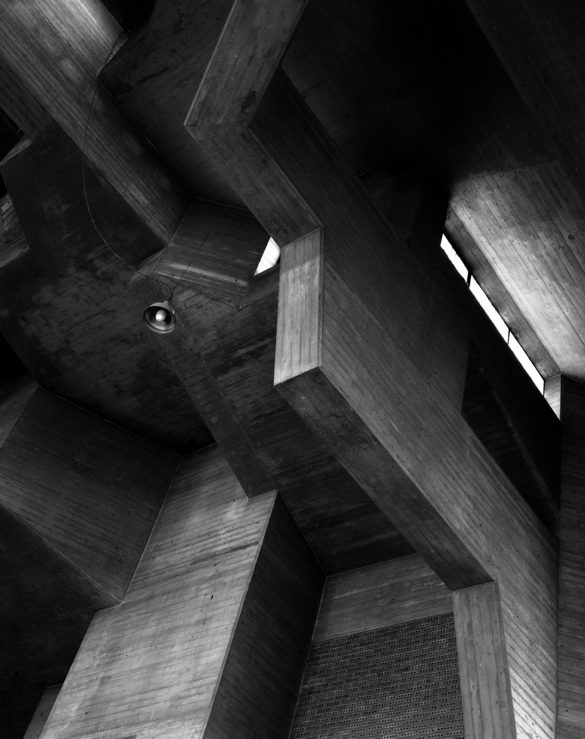 © Hélène Binet 'Resurrection of Christ Church 01' Architecture by Gottfried Böhm courtesy ammann//gallery
