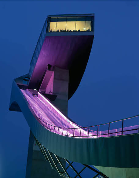 © Hélène Binet 'Bergisel Ski Jump, Innsbruck' (Bergisel Ski Jump, Innsbruck) courtesy ammann//gallery