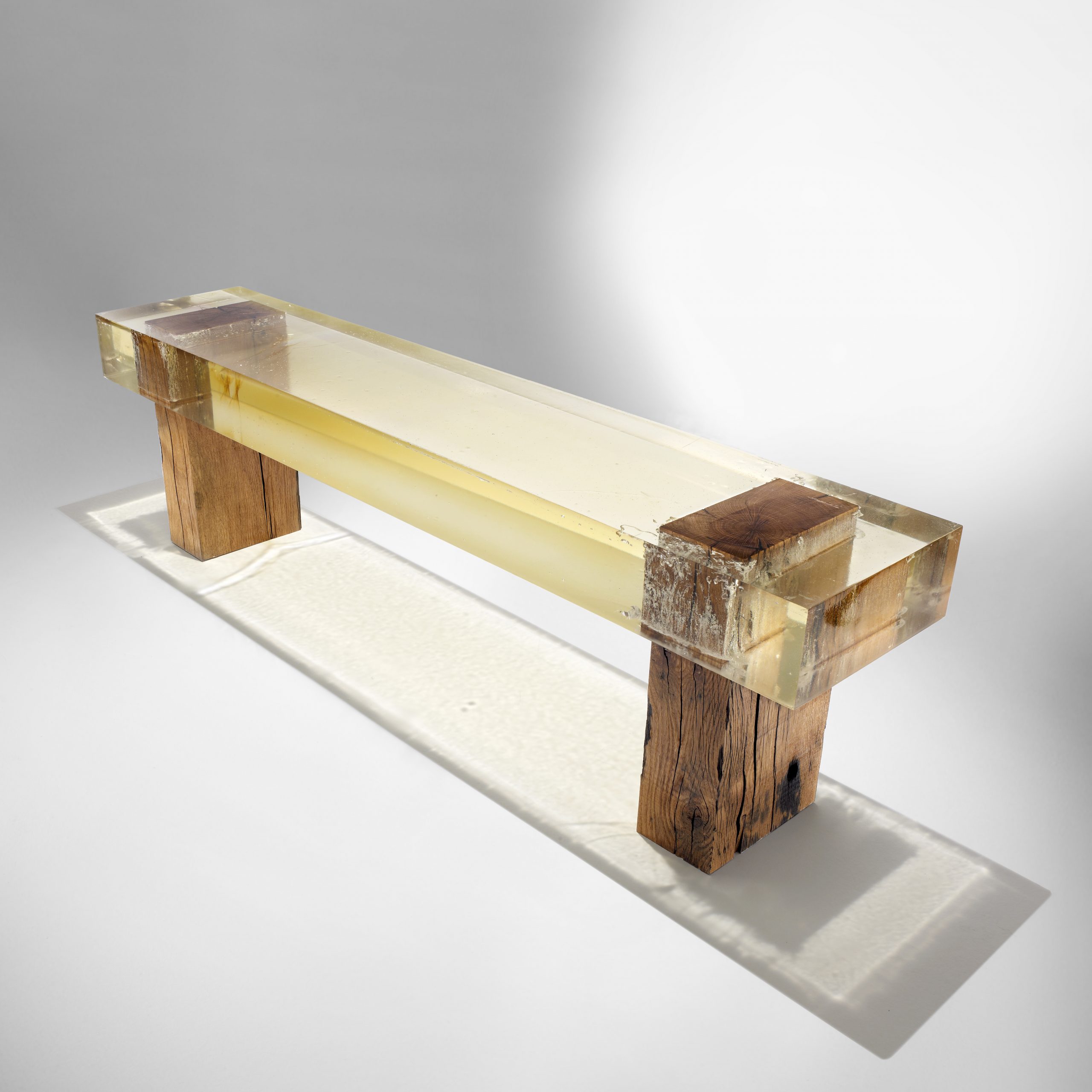 © Studio Nucelo Wood Fossil Bench courtesy ammann//gallery