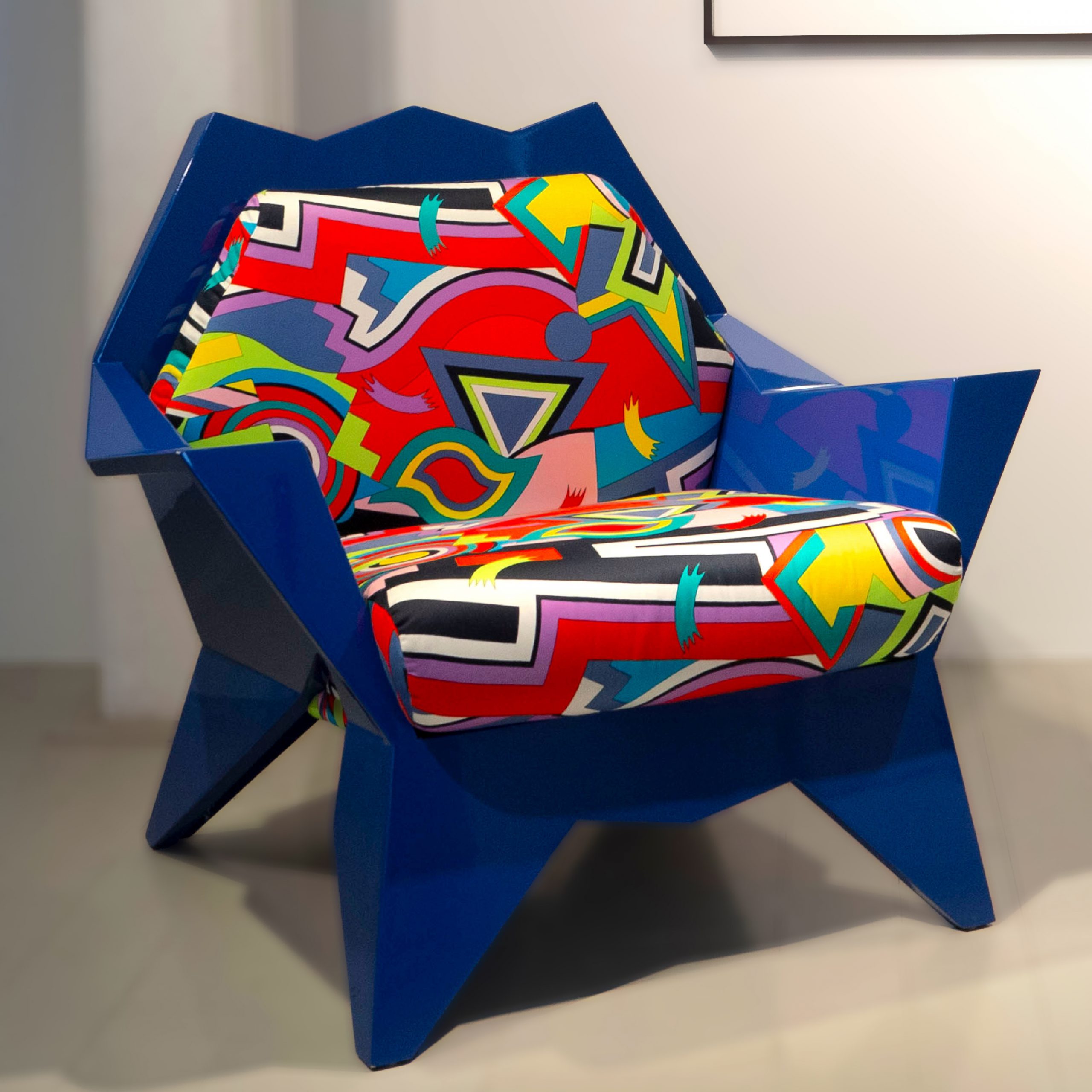 © Alessandro Mendini for Alchimia 'Pavonia Armchair' courtesy ammann//gallery