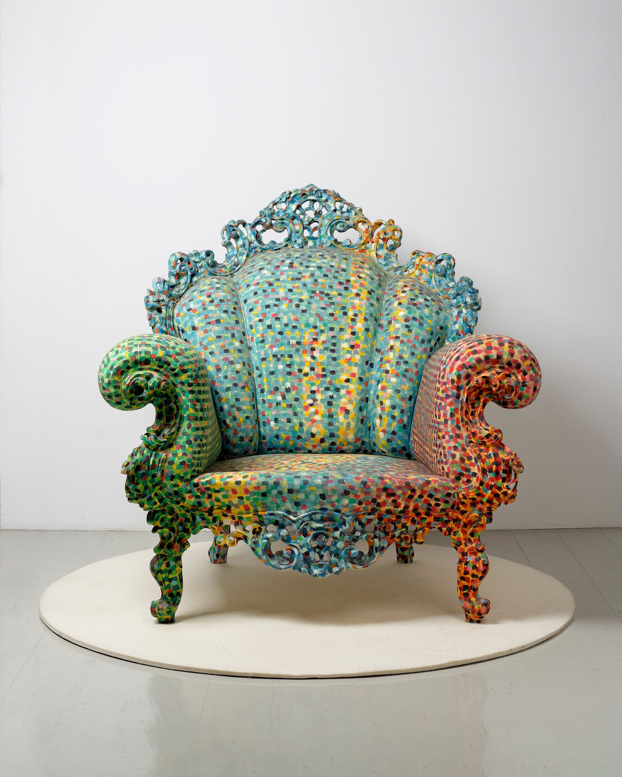 © Alessandro Mendini for Alchimia 'Poltrona di Proust, Bauhaus Collection' 1979 courtesy ammann//gallery