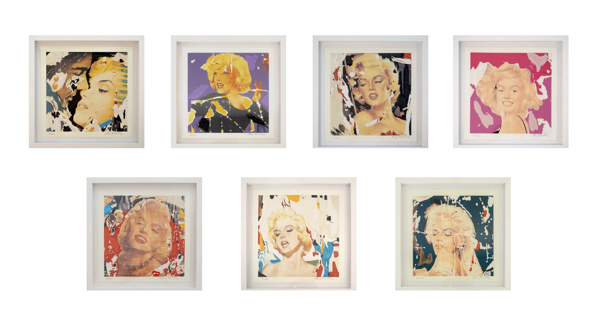 © Mimmo Rotella 'Marilyn' courtesy ammann//gallery