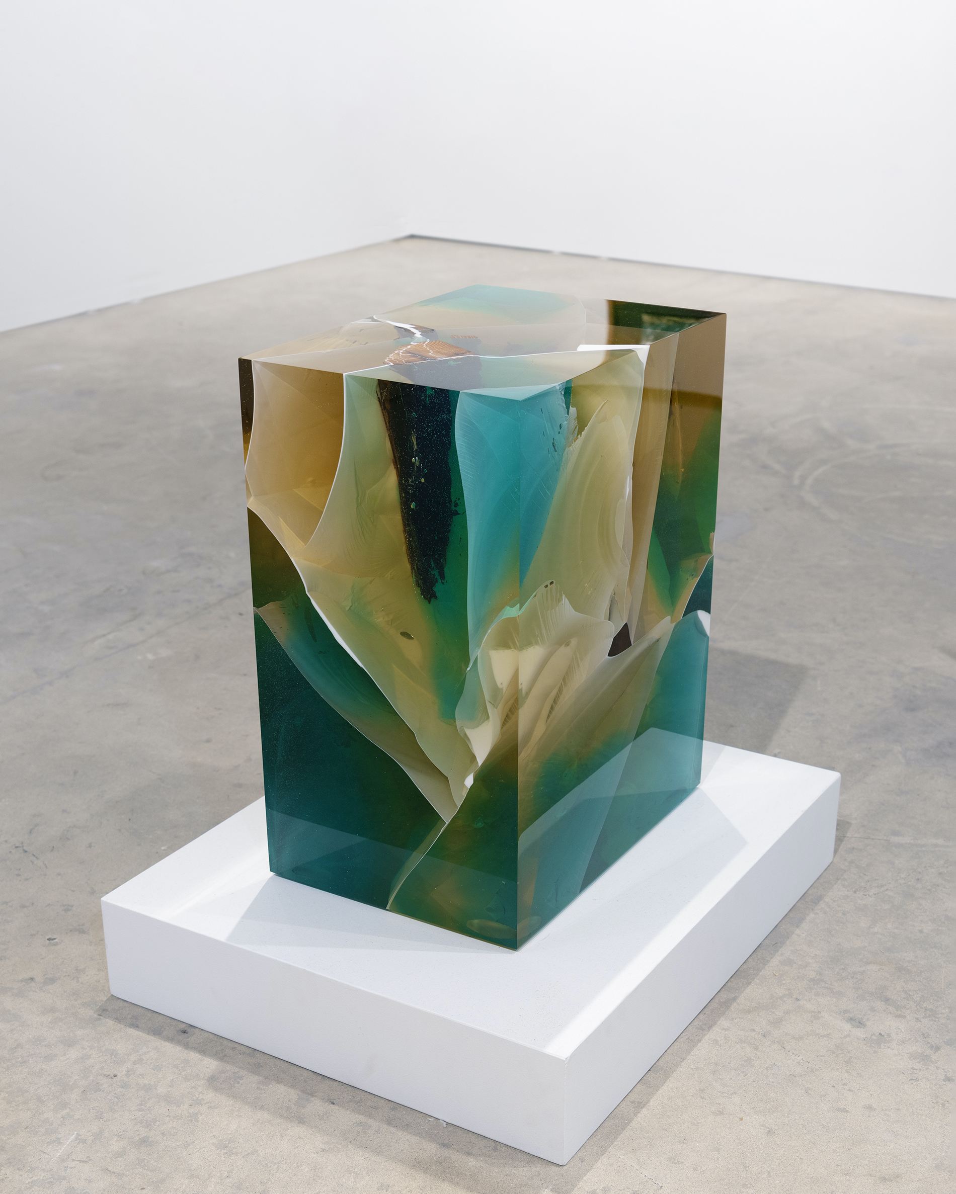 © Studio Nucleo 'EMERALD FISSURE Stone Fossil 01' courtesy ammann//gallery