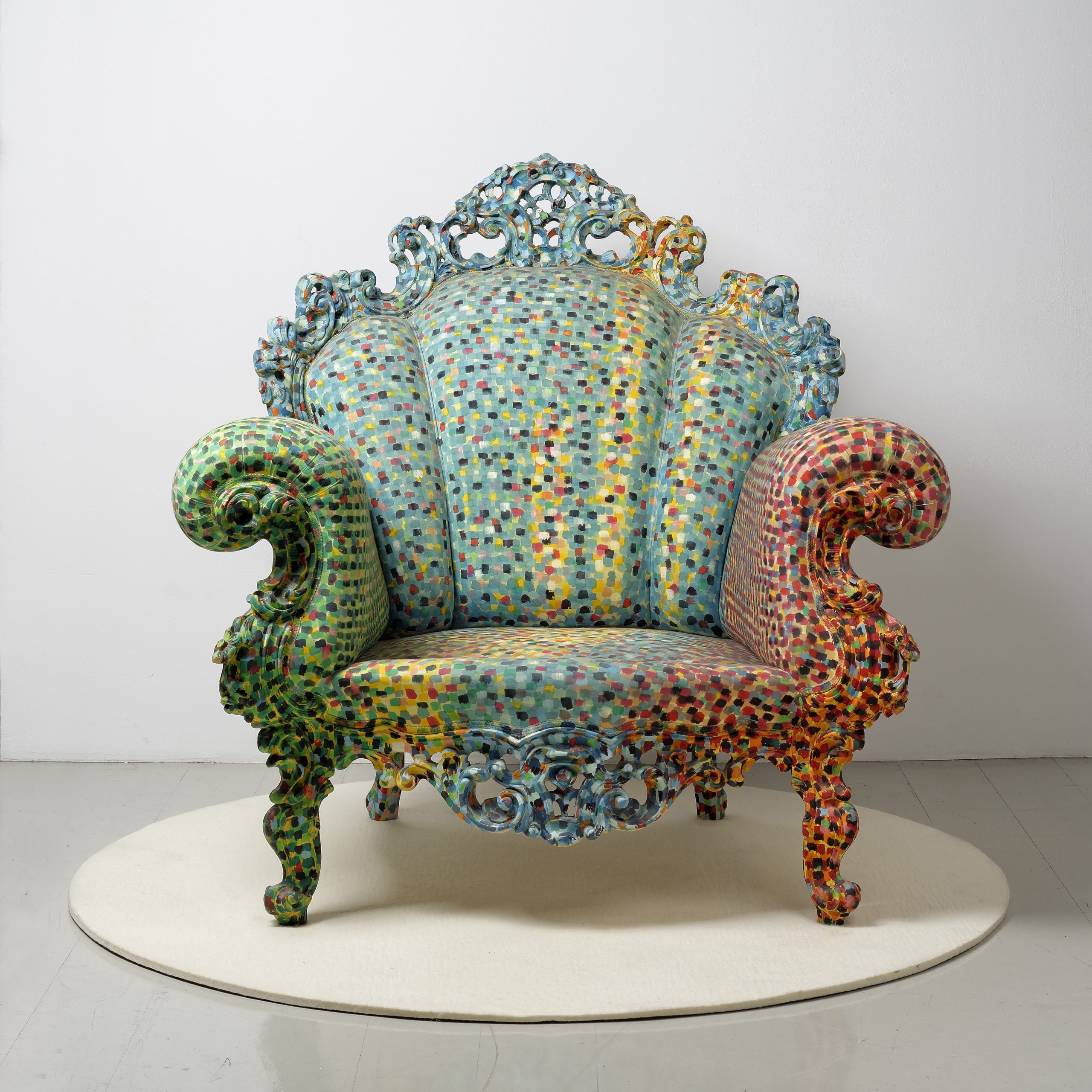 © Alessandro Mendini for Alchimia 'Poltrona di Proust, Bauhaus Collection' 1979 courtesy ammann//gallery