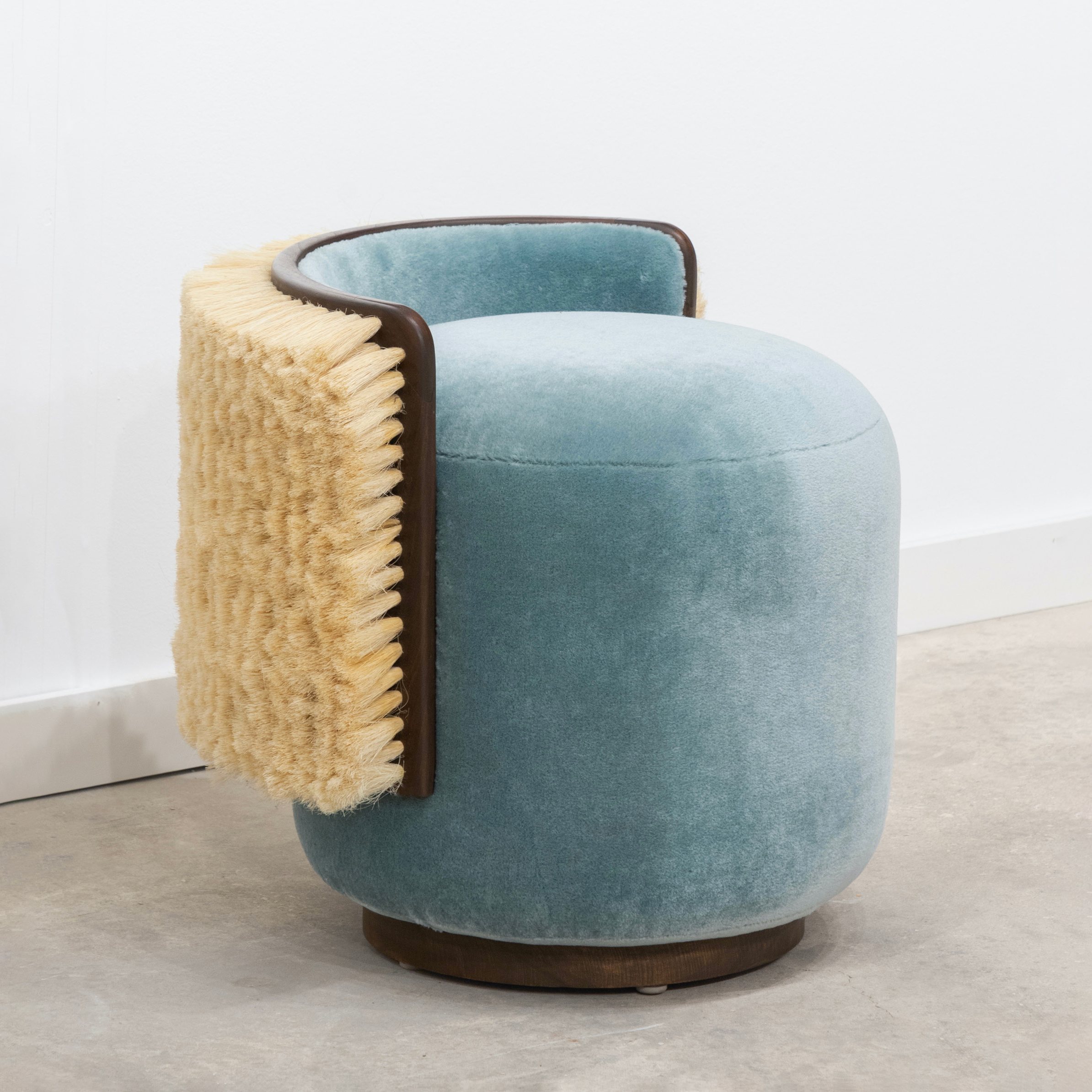 © Ad Hoc Roots Stools Turquoise courtesy ammann//gallery