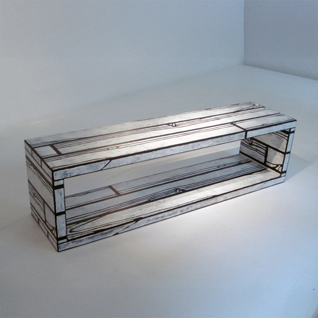 © Richard Woods 'Bench' courtesy ammann//gallery