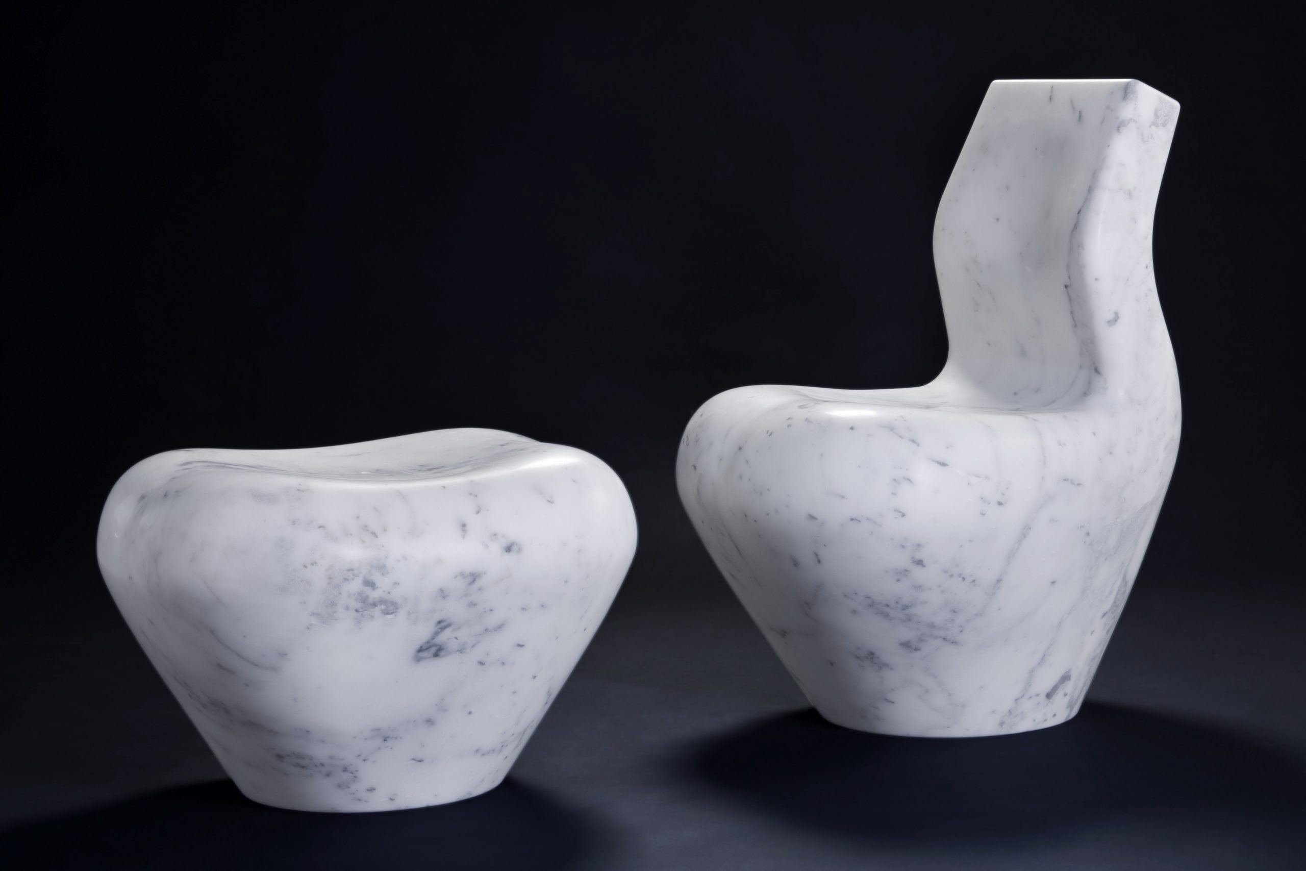 © Satyendra Pakhale 'White Swan and Pouf' courtesy ammann//gallery