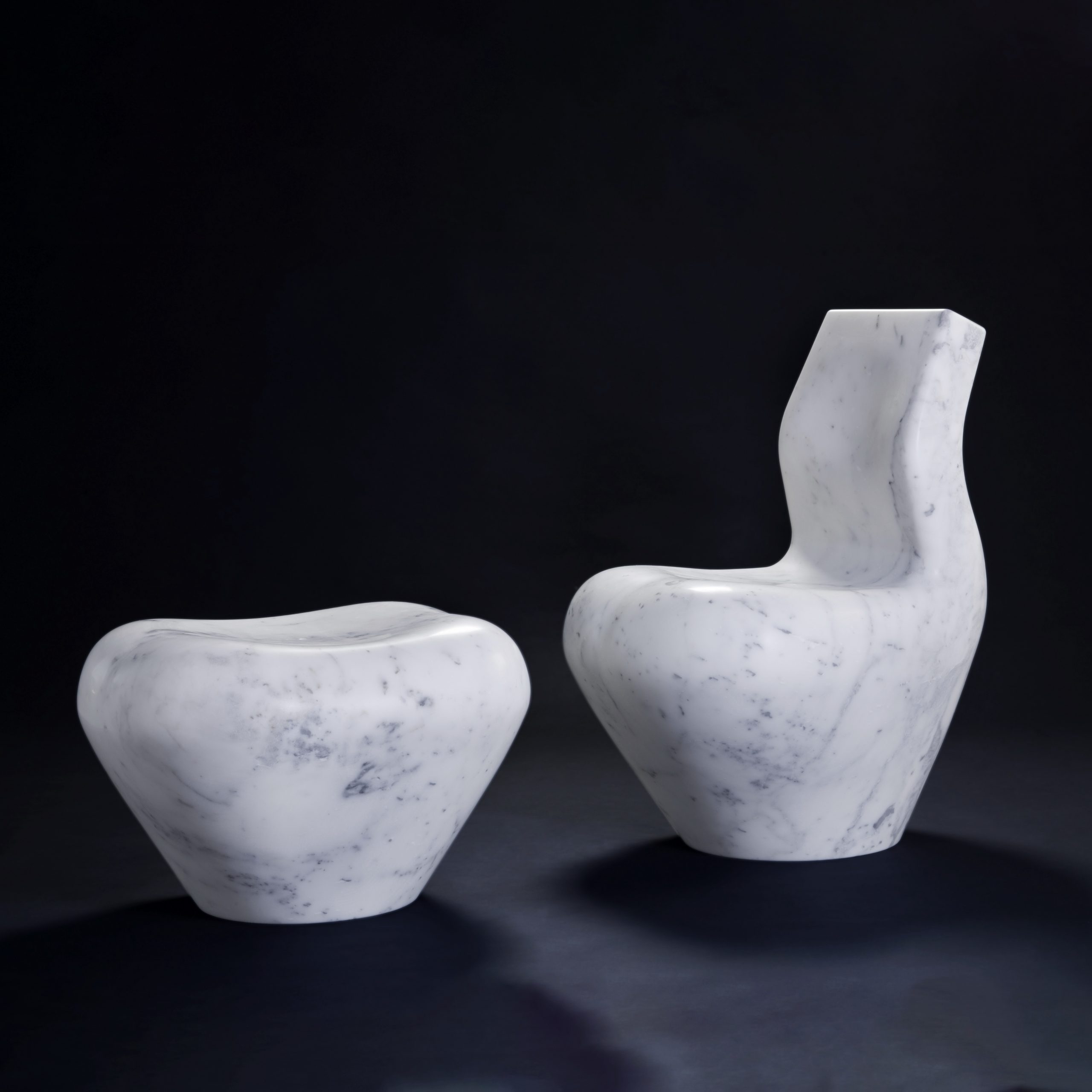 © Satyendra Pakhale 'White Swan and Pouf' courtesy ammann//gallery