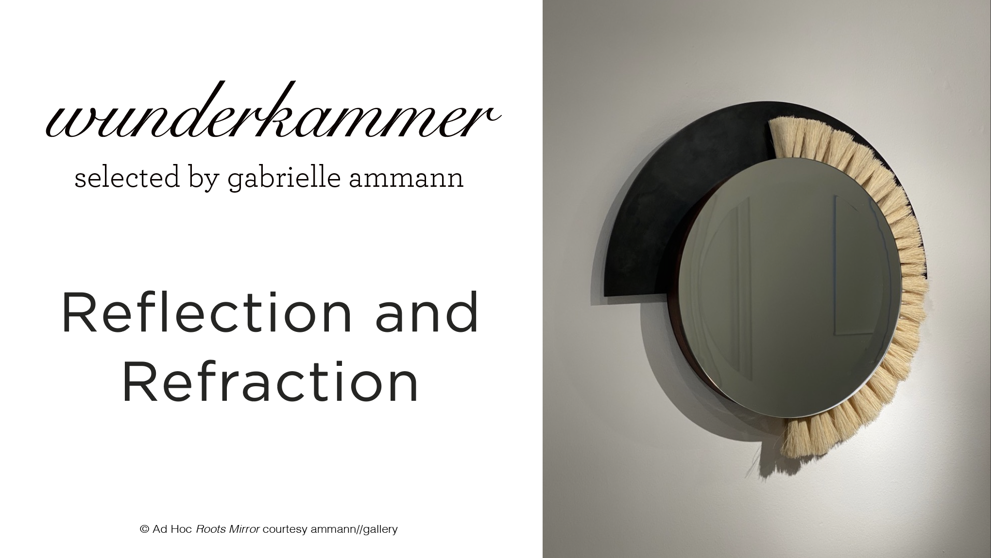 © Ad Hoc Roots Mirror courtesy ammann//gallery