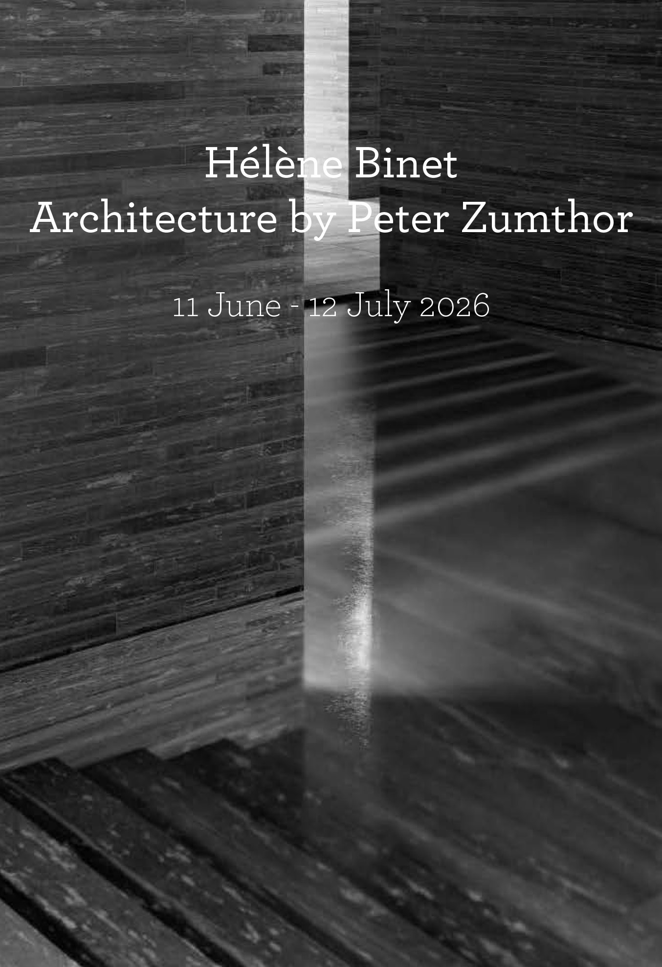 © Hélène Binet 'Vals Indoor Pool A' courtesy ammann//gallery